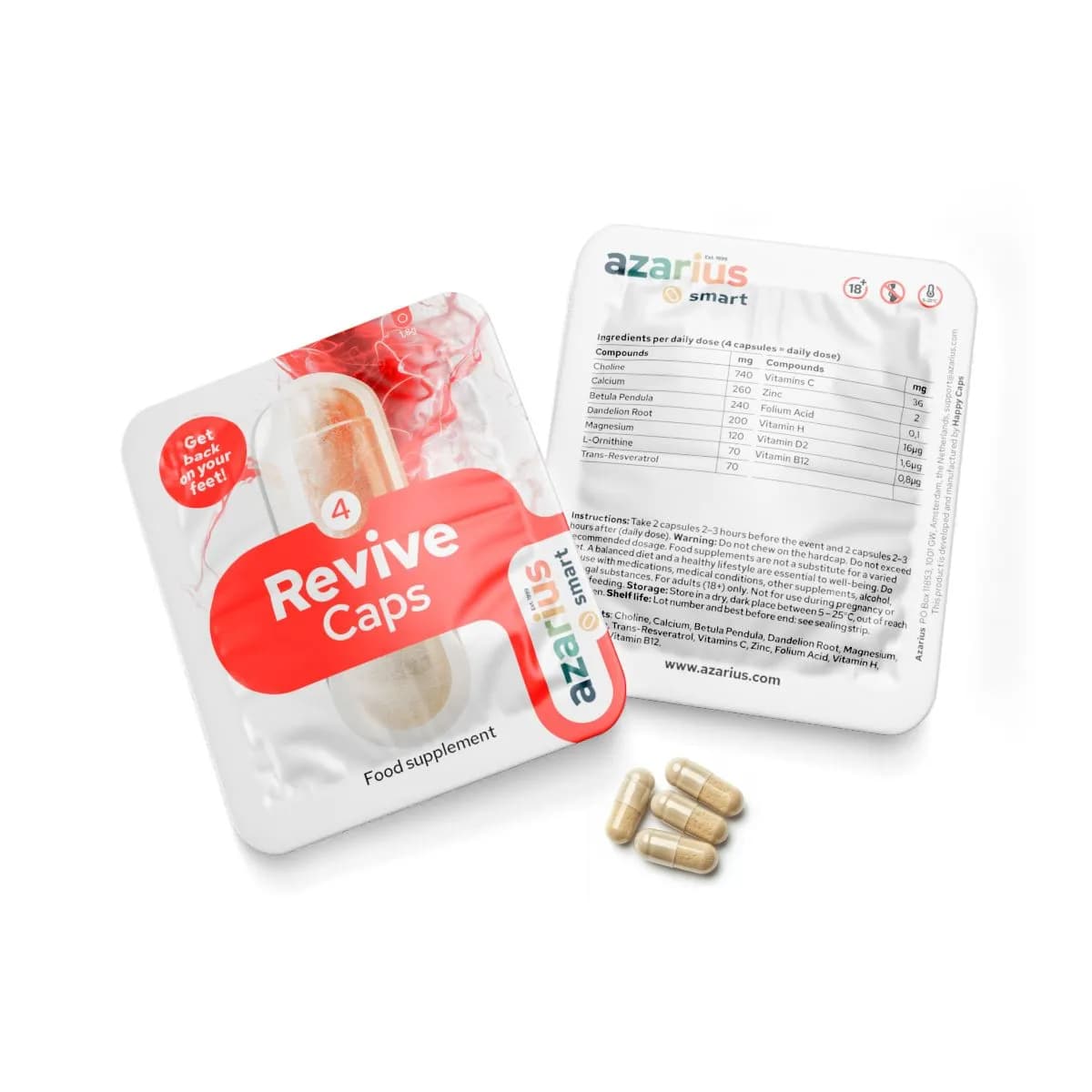 Revive Caps - Capsules de récupération