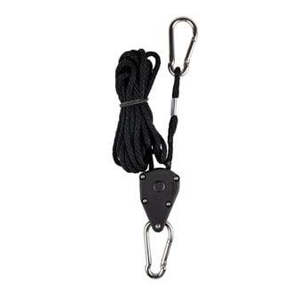Suspensions à poulie 2,5 m (lot de 2)