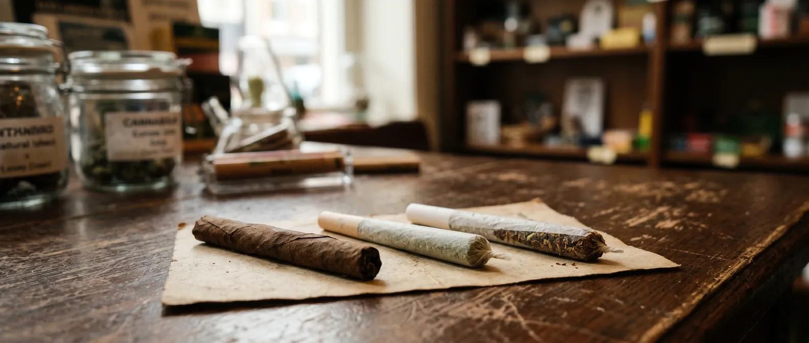 AZARIUS · Blunt vs Joint vs Spliff: At a Glance
