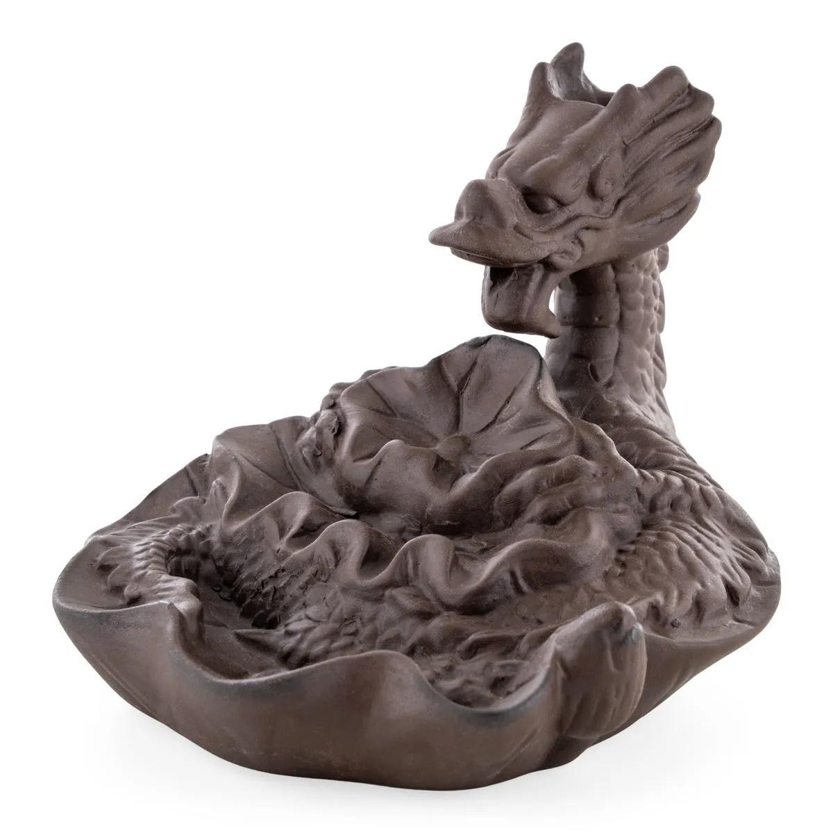Porte-encens à reflux Dragon