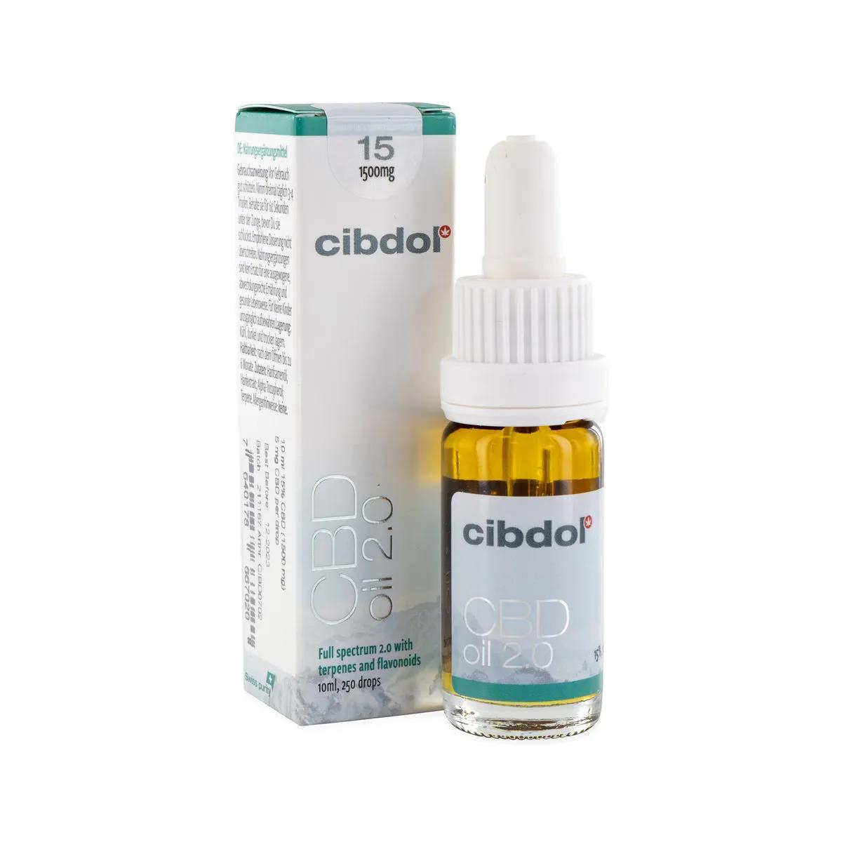 Huile CBD 15 %