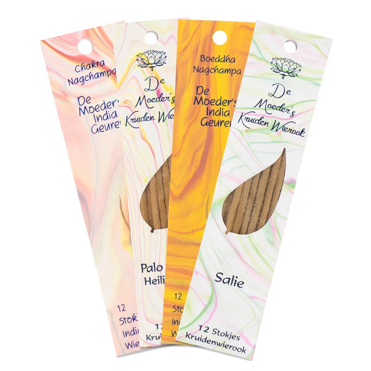 Petits bâtonnets d'encens aux herbes